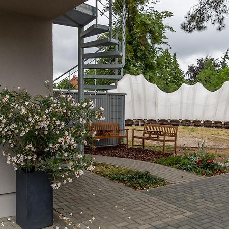 Appartements am Bauhaus Dessau-Rosslau Bagian luar foto