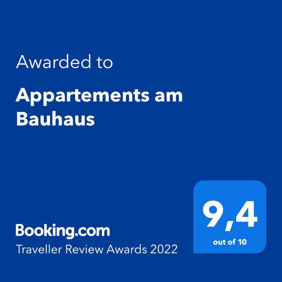Appartements am Bauhaus Dessau-Rosslau Bagian luar foto