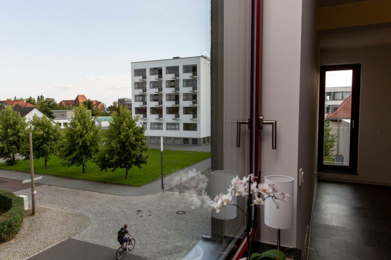 Appartements am Bauhaus Dessau-Rosslau Bagian luar foto